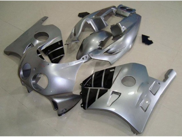 Plata & Negro 90-98 Honda CBR250RR Carenados Moto Plata & Negro 90-98 Honda CBR250RR Carenados Moto