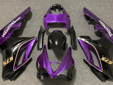 Compra Púrpura Brillante & Negro 09-12 Triumph Daytona 675 Carenados Moto