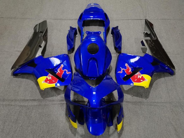 Rojo Azul Brillo Toro 03-04 Honda CBR600RR Carenados Moto Rojo Azul Brillo Toro 03-04 Honda CBR600RR Carenados Moto