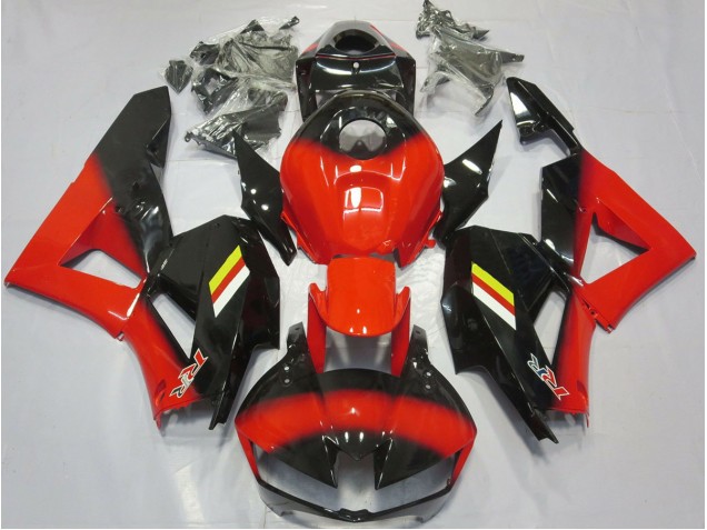Rojo Brillante & Negro 13-23 Honda CBR600RR Carenados Moto Rojo Brillante & Negro 13-23 Honda CBR600RR Carenados Moto