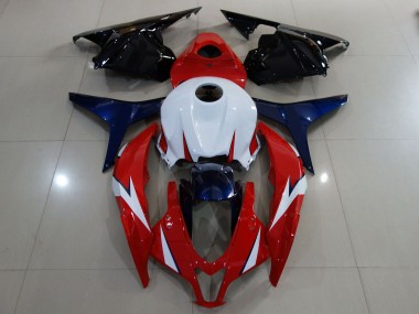 Compra Rojo Brillo / Blanco 09-12 Honda CBR600RR Carenados Moto