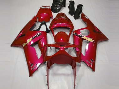 Compra Rojo Caramelo 03-04 Kawasaki ZX6R Carenados Moto