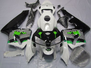 Compra Salpicadura Verde Sobre Negro Brillante 05-06 Honda CBR600RR Carenados Moto