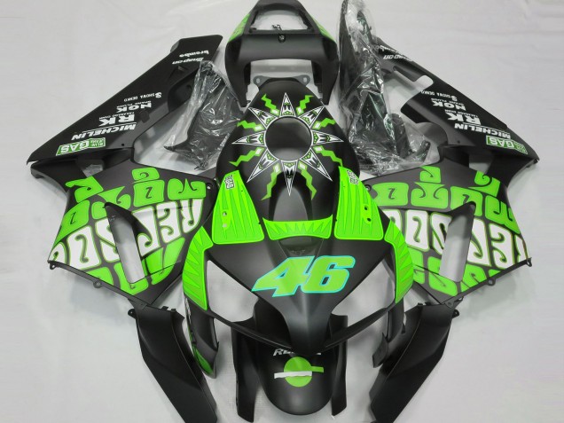 Slime Verde Rossi Repsol 03-04 Honda CBR600RR Carenados Moto