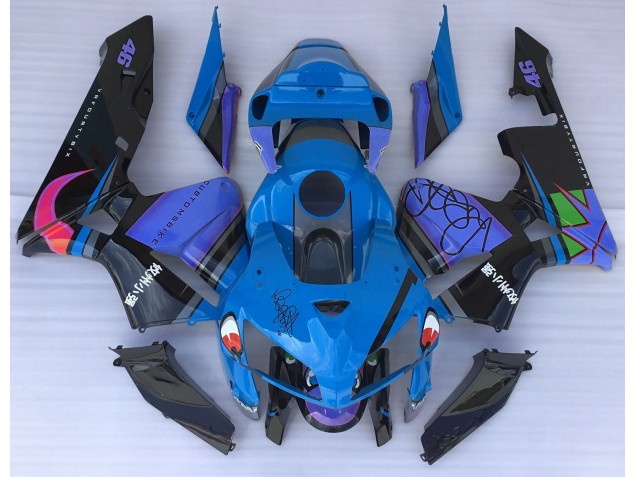 Tiburón Azul 05-06 Honda CBR600RR Carenados Moto