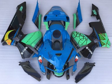 Compra Tiburón Azul & Verde 05-06 Honda CBR600RR Carenados Moto