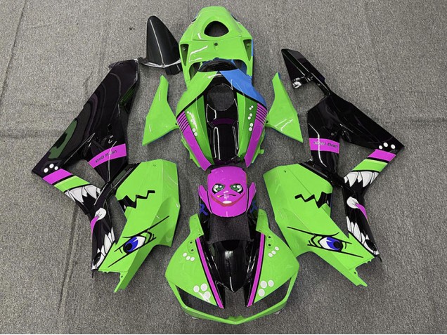 Tiburón Verde 13-23 Honda CBR600RR Carenados Moto