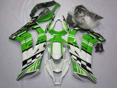 Compra Verde Blanco Negro 11-15 Kawasaki ZX10R Carenados Moto