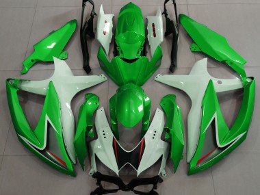 Compra Verde Brillante & Blanco 08-10 Suzuki GSXR 600-750 Carenados Moto