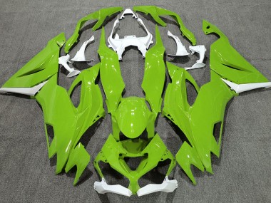 Compra Verde Brillante & Blanco 19-23 Kawasaki ZX6R Carenados Moto