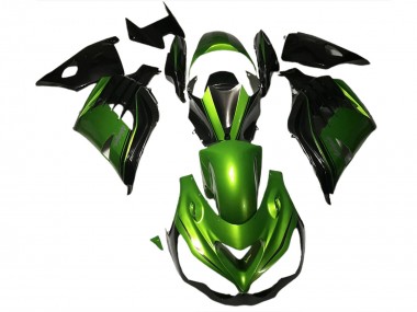 Compra Verde Brillante & Negro 12-21 Kawasaki ZX14R Carenados Moto