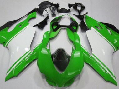 Compra Verde Brillo Blanco & Negro 11-14 Ducati 1199 Carenados Moto