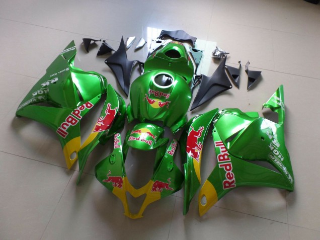 Verde Rojo Toro 09-12 Honda CBR600RR Carenados Moto Verde Rojo Toro 09-12 Honda CBR600RR Carenados Moto