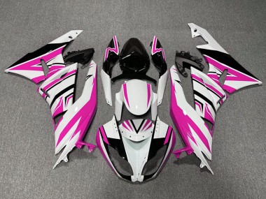 Compra Zag Rosa Blanco & Negro 09-12 Kawasaki ZX6R Carenados Moto